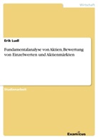 Erik Ludl - Fundamentalanalyse von Aktien, Bewertung von Einzelwerten und Aktienmärkten