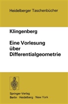 W Klingenberg, W. Klingenberg, Wilhelm P. A. Klingenberg - Eine Vorlesung über Differentialgeometrie