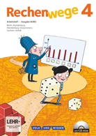 Mand Fuchs, Mandy Fuchs, Wolfgan Grohmann, Wolfgang Grohmann, Friedhelm Käpnick, Elke Mirwald... - Rechenwege, Ausgabe Nord (2011): Rechenwege - Nord - Aktuelle Ausgabe - 4. Schuljahr