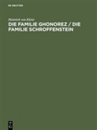 Heinrich von Kleist, Christin Edel, Christine Edel - Die Familie Ghonorez / Die Familie Schroffenstein