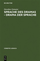 Dorothee Ostmeier - Sprache des Dramas, Drama der Sprache