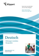 Heinz Klippert, Oberhause, Oberhauser, Alic Oberhauser, Sturm, Manfred Sturm... - Deutsch 7-9, Zeitungen verstehen/Konjunktiv