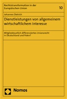 Johannes Dietrich - Dienstleistungen von allgemeinem wirtschaftlichem Interesse