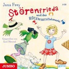 Jana Frey, Karl Menrad - Störenfrieda und der Rückwärtsflohmarkt, 2 Audio-CDs (Audiolibro)