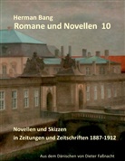 Herman Bang - Romane und Novellen 10