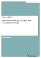 Susanne Voigt - Kritische Betrachtung von Islam und Moderne in der Türkei