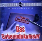 Arthur C. Doyle, Arthur Conan Doyle, Mogens von Gadow, Joachim Hansen - Sherlock Holmes, Das Geheimdokument, 1 Audio-CD (Hörbuch)