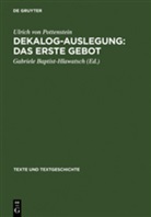 Ulrich von Pottenstein, Ulrich von Pottenstein, Ulrich von Pottenstein, Gabriel Baptist-Hlawatsch, Gabriele Baptist-Hlawatsch - Dekalog-Auslegung, Das erste Gebot