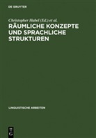 Christophe Habel, Christopher Habel, Christiane Von Stutterheim, von Stutterheim, von Stutterheim - Räumliche Konzepte und sprachliche Strukturen
