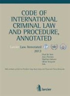 COLLECTIF ED 2013, Paul De Hert, FLAMME - CODE OF INTERNATIONAL CRIMINAL LAW