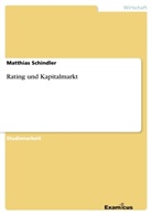 Matthias Schindler - Rating und Kapitalmarkt