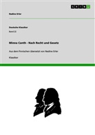 Nadine Erler - Minna Canth - Nach Recht und Gesetz