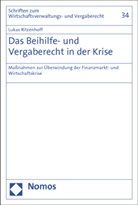 Lukas Ritzenhoff - Das Beihilfe- und Vergaberecht in der Krise