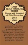 Benjamin Griffith Brawley, Benjamin Brawley - Early Black American Writers
