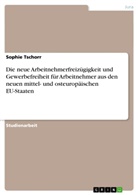 Sophie Tschorr - Die neue Arbeitnehmerfreizügigkeit und Gewerbefreiheit für Arbeitnehmer aus den neuen mittel- und osteuropäischen EU-Staaten