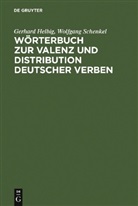 Gerhar Helbig, Gerhard Helbig, Wolfgang Schenkel - Wörterbuch zur Valenz und Distribution deutscher Verben