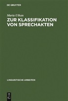 Maria Ulkan - Zur Klassifikation von Sprechakten