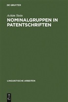 Achim Stein - Nominalgruppen in Patentschriften
