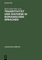 Han Geisler, Hans Geisler, Jacob, Jacob, Daniel Jacob - Transitivität und Diathese in romanischen Sprachen
