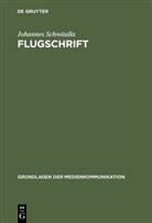 Johannes Schwitalla - Flugschrift