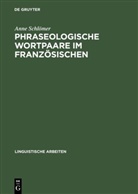 Anne Schlömer - Phraseologische Wortpaare im Französischen