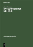 Albert Ortmann - Kategorien des Nomens