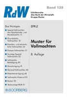 Dieter Epple - Muster für Vollmachten