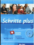 Silke Hilpert, Daniela Niebisch, Jörg Saupe - Schritte plus 3. A2/1. Ausgabe Schweiz. Kurs- und Arbeitsbuch