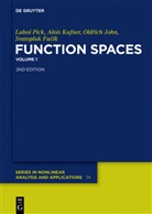 Svatopluk Fucík, Old¿ich John, Oldirch John, Oldrich John, Alois Kufner, Lubo¿ Pick... - Function Spaces. Vol.1