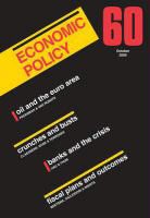 Georges Portes De Menil, Georges De Menil, Richard Portes, Hans-Werner Sinn, Georges De Menil, Tullio Jappelli... - Economic Policy 60