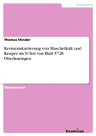 Thomas Stinder - Revisionskartierung von Muschelkalk und Keuper im N-Teil von Blatt 5728 Oberlauringen