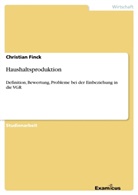 Christian Finck - Haushaltsproduktion