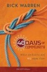 Rick Warren - 40 Days of Community Devotional: What on Earth Are We Here For?