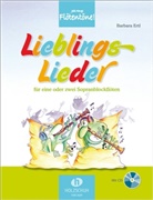 Lieblingslieder, für eine oder zwei Sopranblockflöten, m. Audio-CD