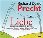 Richard D. Precht, Richard David Precht, Caroline Mart, Richard David Precht - Liebe - Ein unordentliches Gefühl, 4 Audio-CDs (Audiolibro)