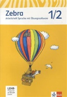 Zebra, Neubearbeitung: 1./2. Schuljahr, Arbeitsheft Sprache mit CD-ROM