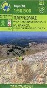 Hiking Map Mt.Parnonas, Topographische Karte