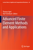 Thoma Apel, Thomas Apel, Steinbach, Steinbach, Olaf Steinbach - Advanced Finite Element Methods and Applications
