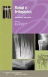 Swiontkowski, Marc Swiontkowski, Marc F. Swiontkowski - Manual of Orthopaedics, 7e