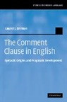 Laurel J. Brinton, Laurel J. (University of British Columbia Brinton, BRINTON LAUREL J, Brinton Laurel J. - Comment Clause in English