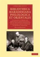 William Marsden, Marsden William - Bibliotheca Marsdeniana Philologica Et Orientalis