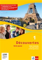 Découvertes - 1: Découvertes. Série jaune (ab Klasse 6). Ausgabe ab 2012 - Cahier d'activités mit MP3-CD, Video-DVD und Übungssoftware. Bd.1