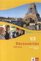 Découvertes - 1/2: Découvertes. Série jaune (ab Klasse 6). Ausgabe ab 2012 - 99 grammatische Übungen. Bd.1/2