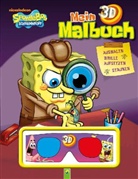 Mein 3D-Malbuch - SpongeBob Schwammkopf, m. 3D-Brille