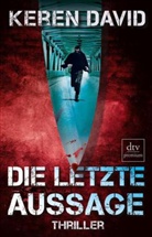 Keren David - Die letzte Aussage