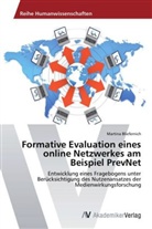 Martina Bliefernich - Formative Evaluation eines online Netzwerkes am Beispiel PrevNet
