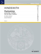 Paul Hindemith, Edmund Wächter, Elisabeth Weinzierl - Pantomime