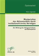Peter Jungemann - Manipulation des Aktienmarktes durch institutionalisiertes Vermögen
