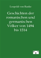 Leopold Von Ranke, Leopold von Ranke - Geschichten der romanischen und germanischen Völker von 1494 bis 1514