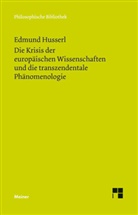 Edmund Husserl, Elisabet Ströker, Elisabeth Ströker - Die Krisis der europäischen Wissenschaften und die transzendentale Phänomenologie